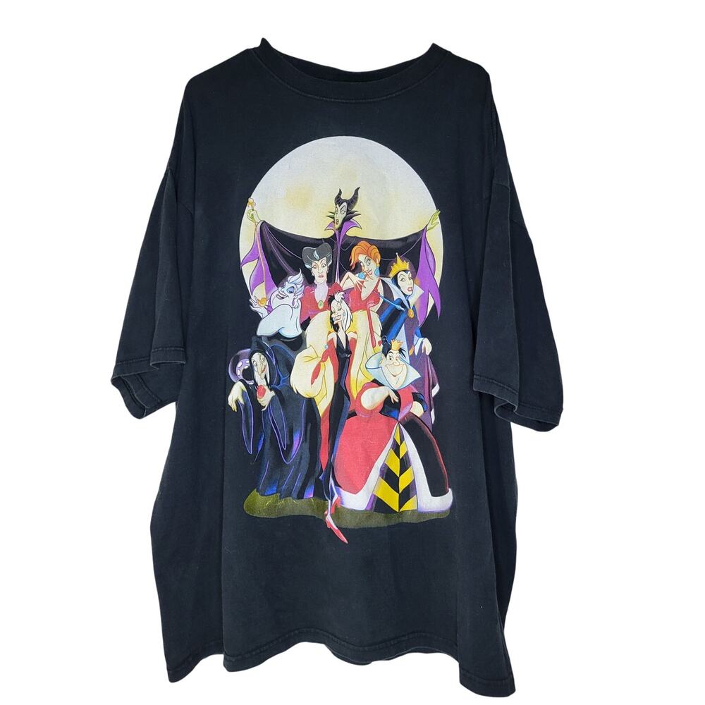 Vintage RARE Disney Villains BAD GIRLS Nightmare Oversized T